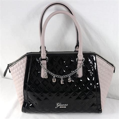 guess patent leather bag